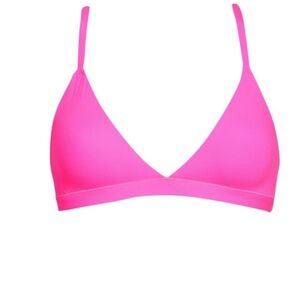 SKIMS Vibrant Pink Triangle Bralette